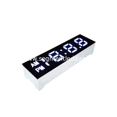 Moule adapté aux besoins du client ultra blanc d'affichage à LED d'horloge de segment du Digital 7 pour le contrôle de minuterie