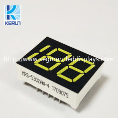 0.5inch 12.7mm 3 cathode commune d'affichage de segment du chiffre sept à faible intensité