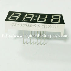 14 bornes l'horloge de 0,47 pouces affichage à LED 4 la cathode commune de segment du chiffre sept