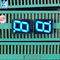 Cathode commune  1 affichage de segment du chiffre 7 couleur bleue de 0,39 pouces