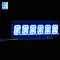 Chiffre blanc de l'affichage à LED de segment de la couleur 14 6 affichages alphanumériques de 0,4 pouces